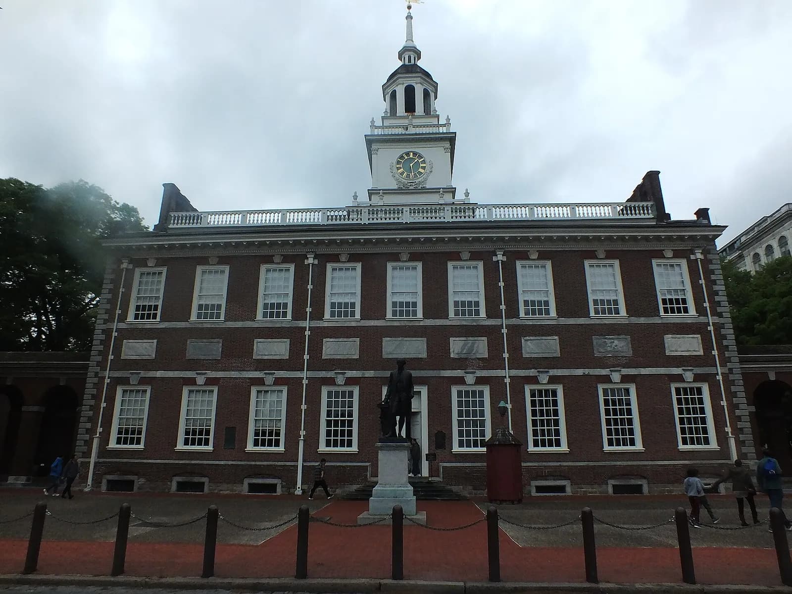 Independence Hall in Philadelphia, where the Constitution was drafted
